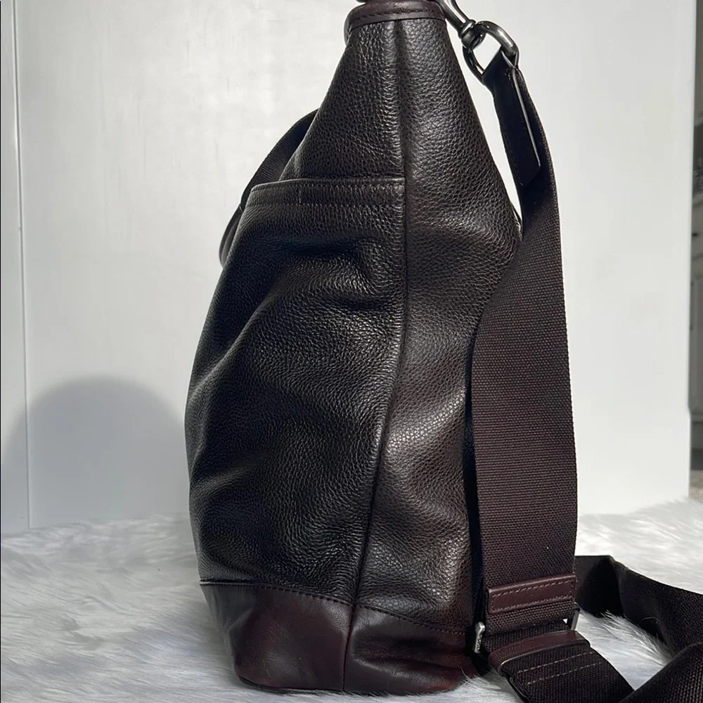 Coach Camden Messenger Mahogany/Dark Mahogany Timeless Elegance Leather bag - Picture 4 of 11